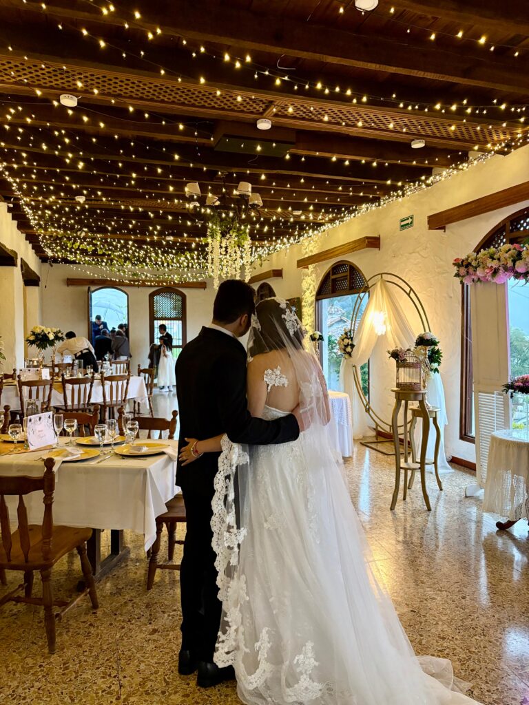 Boda en jardín panorámico Boyacá