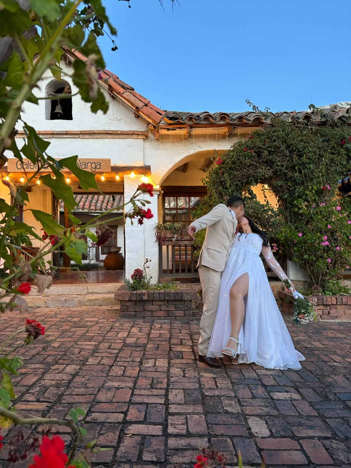 Boda en jardín panorámico Boyacá