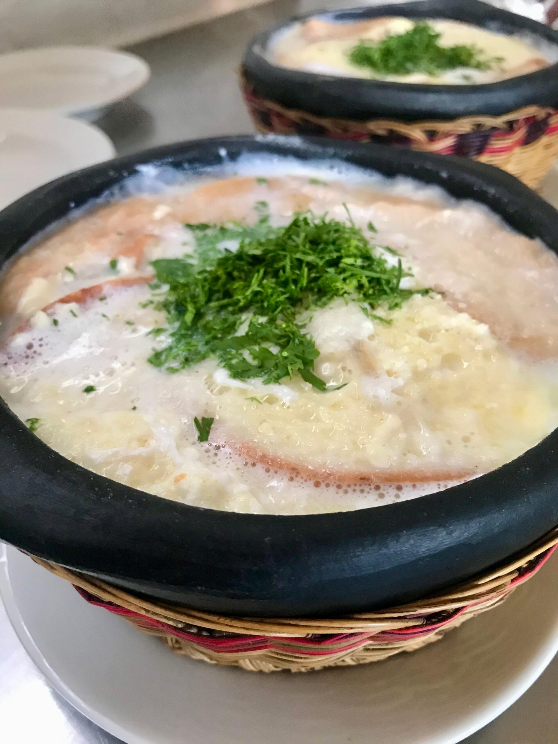 Plato típico boyacense en restaurante Hotel Punta Larga